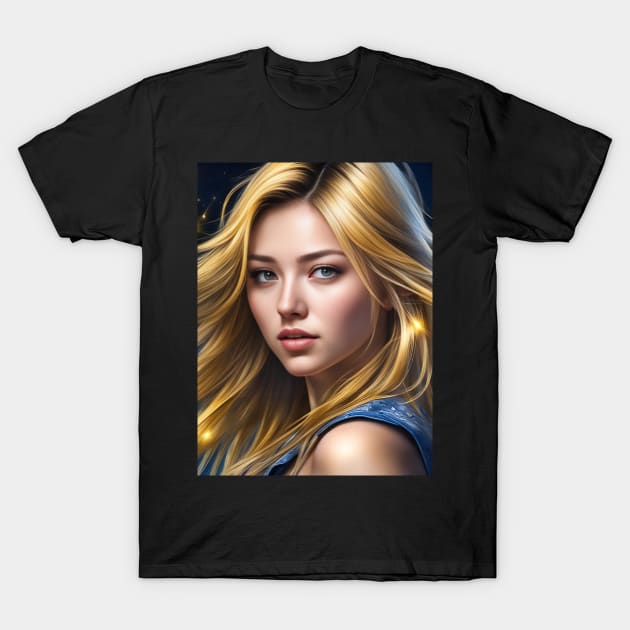 Lucy Heartfilia 5 T-Shirt by LCreArtion